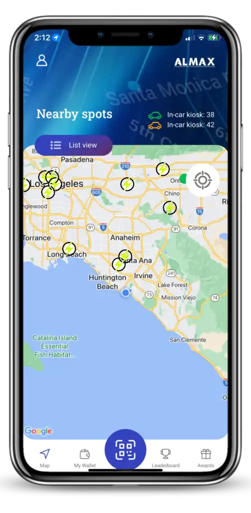 ALMAX Map